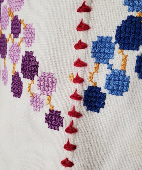 【Seek an nur】Romanian Vintage Embroidered Blouse
