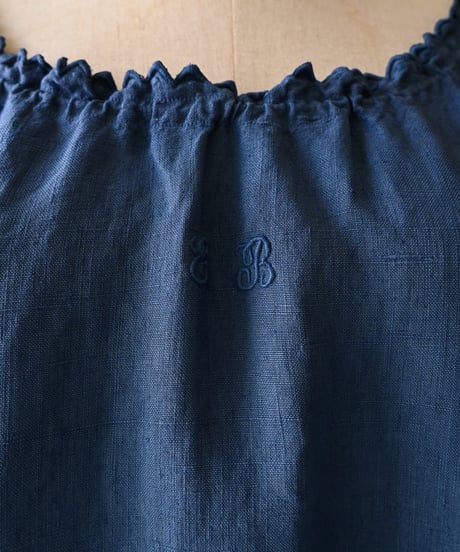 【Seek an nur】Early 20th c. French Linen Night Dress