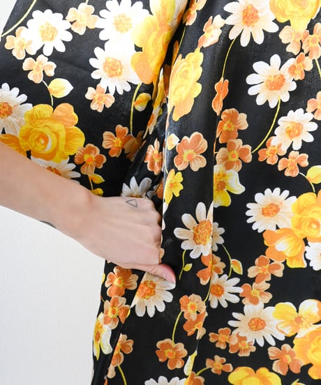 【tiny yearn】Euro Vintage Quilted Night Gown