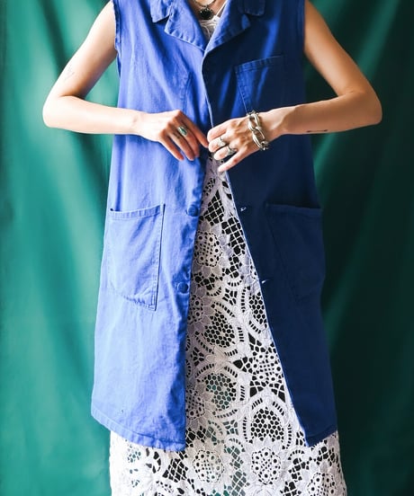【Seek an nur】⁡Euro Work Cutoff Vest