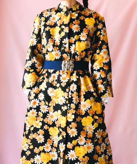 【tiny yearn】Euro Vintage Quilted Night Gown