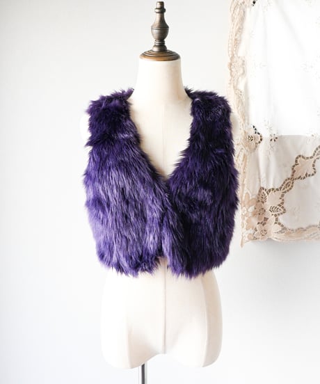 【Seek an nur】⁡Faux Fur Vest