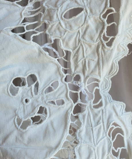 【Seek an nur】Romanian Vintage Traditional Cutwork Setup