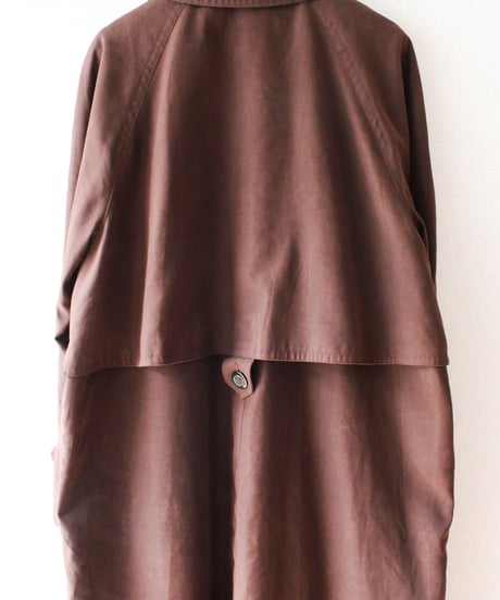 【Seek an nur】Brown Balmacaan Over Coat
