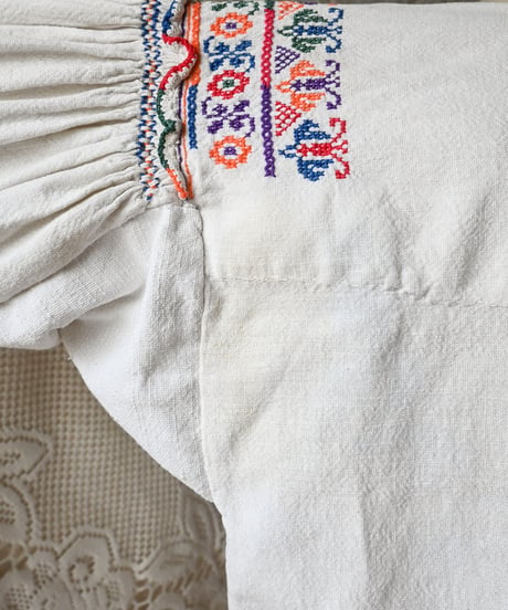 【Seek an nur】Romanian Vintage Traditional Blouse