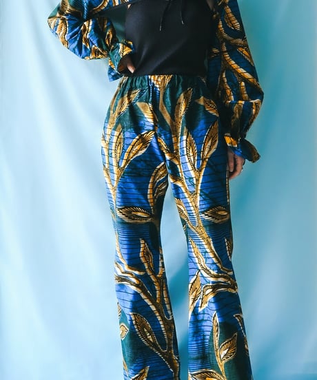 【tiny yearn】African Batik Bolero & Pants Set up