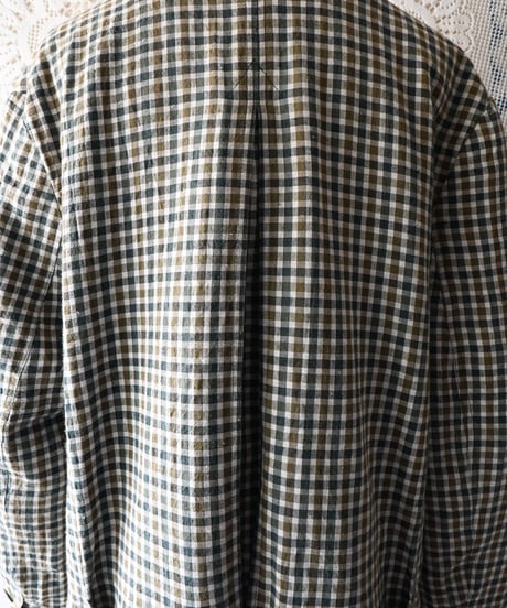 【Seek an nur】Tyrolean Check Over Jacket