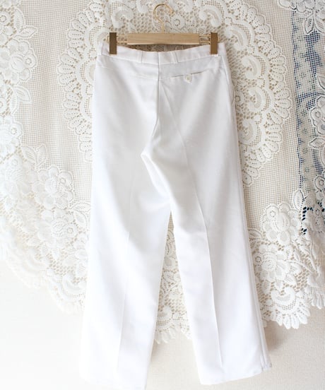 【Seek an nur】Vintage Euro White Slacks Pants