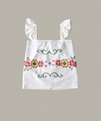 【Seek an nur】Vintage embroidered cami