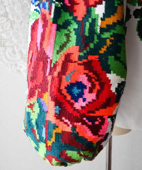 【Seek an nur】Romanian Vintage Embroidered Blouse