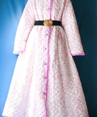 【tiny yearn】Vintage Euro Quilted Night Gown