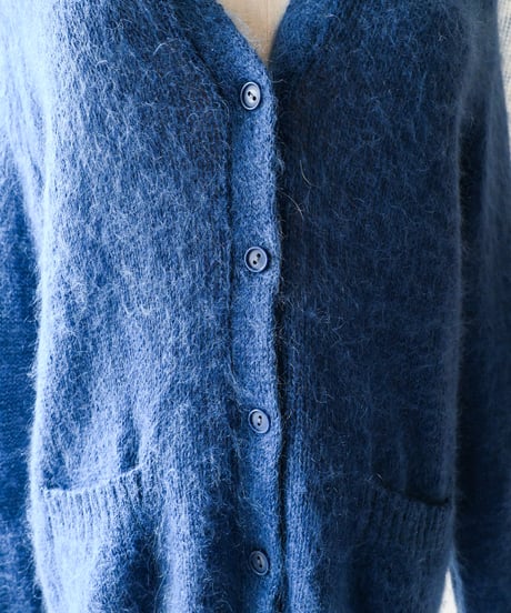 【Seek an nur】1960's Euro Mohair Knit Cardigan