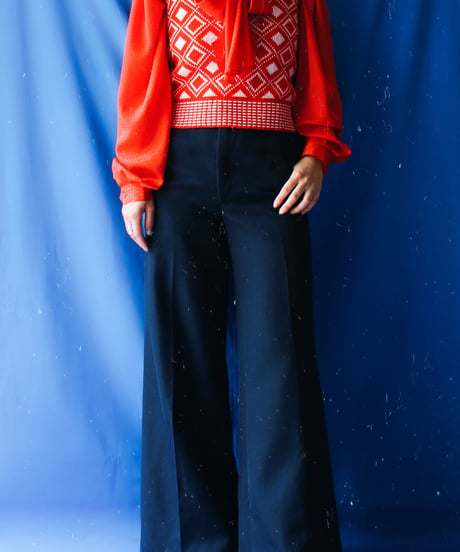 【tiny yearn】Vintage Euro Wool Flare Pants