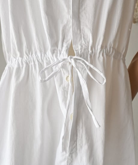 【Seek an nur】1900-20's antique cotton night dress