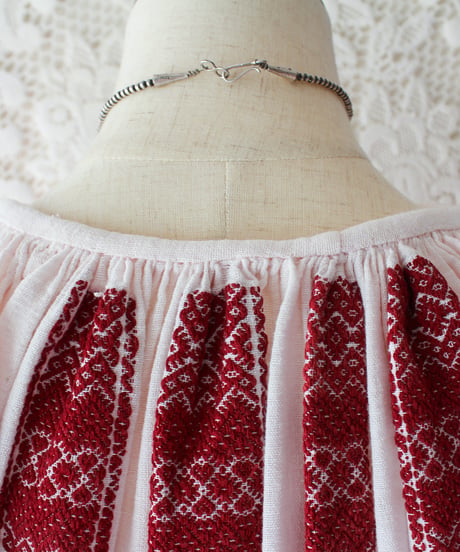 【Seek an nur】Vintage Romanian Hand Woven Dress