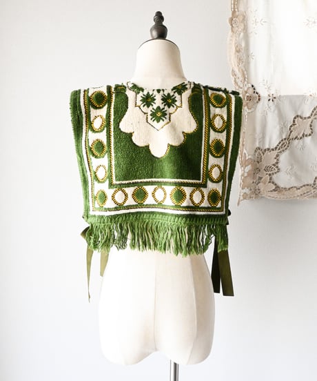 【tiny yearn】Arabian rug Bib Vest