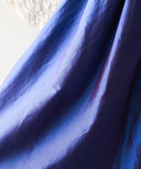 【tiny yearn】Tyrolean Metallic Silk Dirndl Dress