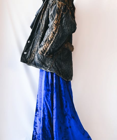 【Seek an nur】Design Chemical Denim Over Jacket