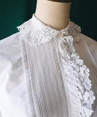 【Seek an nur】French Antique Cotton Night Blouse