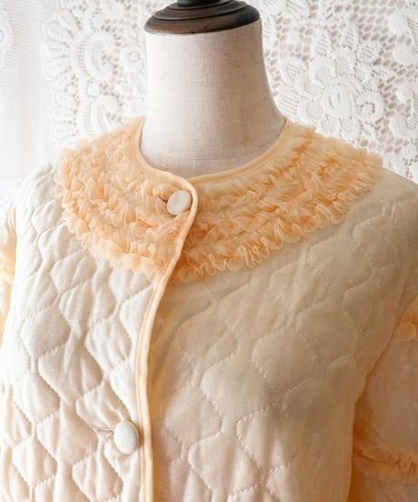 【tiny yearn】Vintage Euro Quilted Night Gown