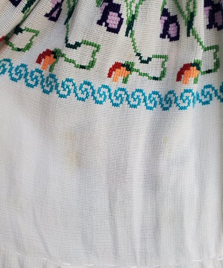 【Seek an nur】Romanian Vintage Embroidered Dress