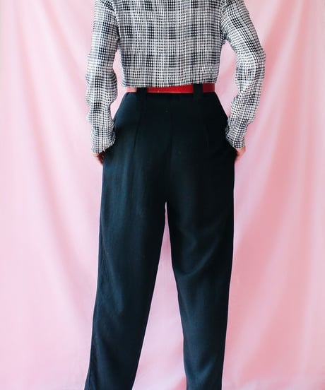 【tiny yearn】USA Check Layered Design Jumpsuit
