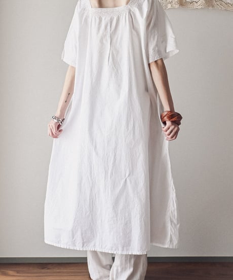 【Seek an nur】1900-10's antique night gown dress