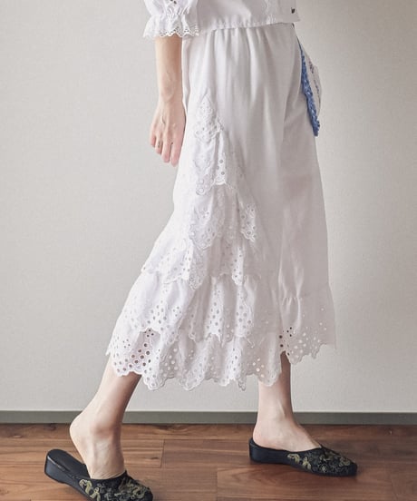 【Seek an nur】Euro petticoat reworked pants
