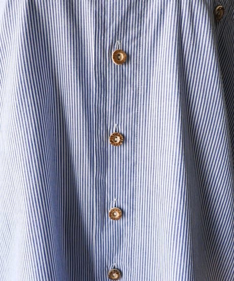 【Seek an nur】Tyrolean Stripe Over Shirt