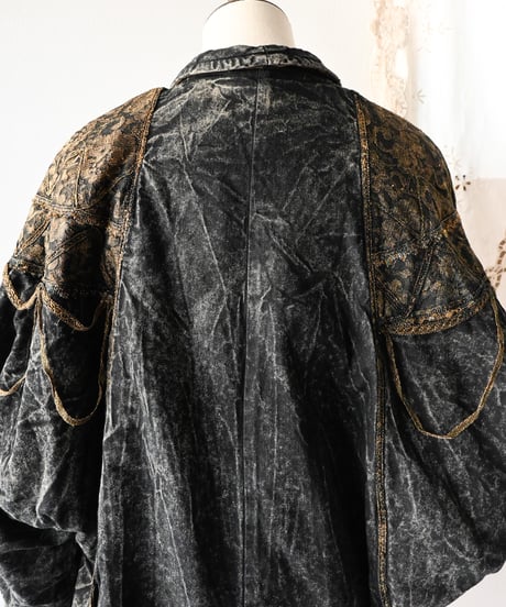 【Seek an nur】Design Chemical Denim Over Jacket