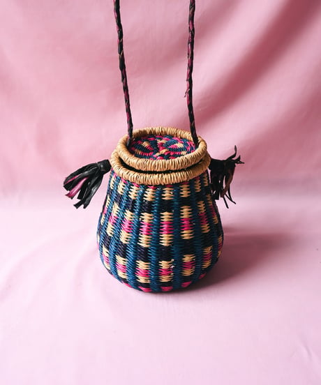 【tiny yearn】Bolga Pot Woven Craft Basket