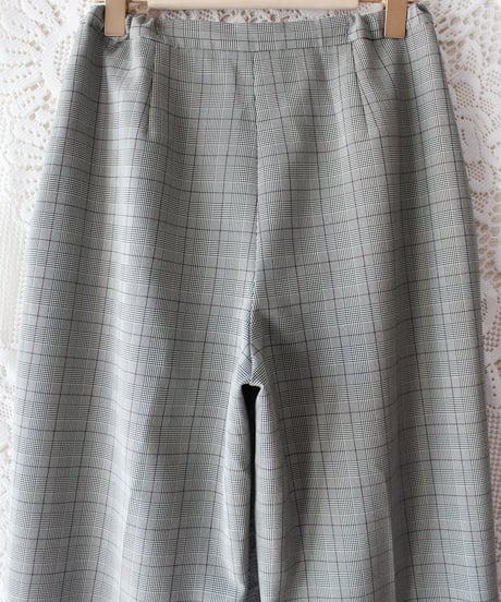 【Seek an nur】Glen Check Jacket&Pants Set up