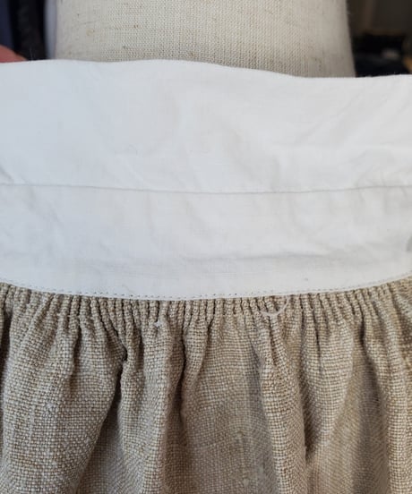 【Seek an nur】French Antique Linen Smock