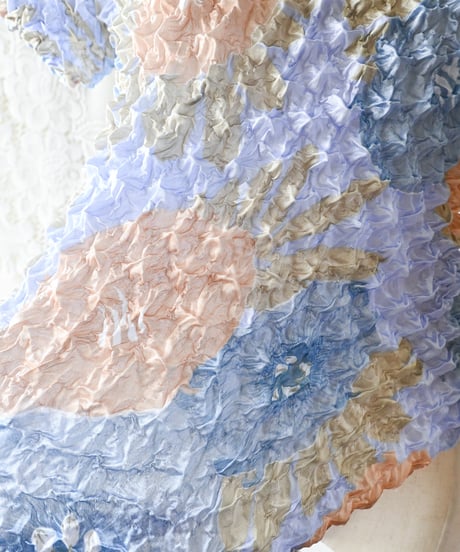 【tiny yearn】Euro Floral Popcorn Tops