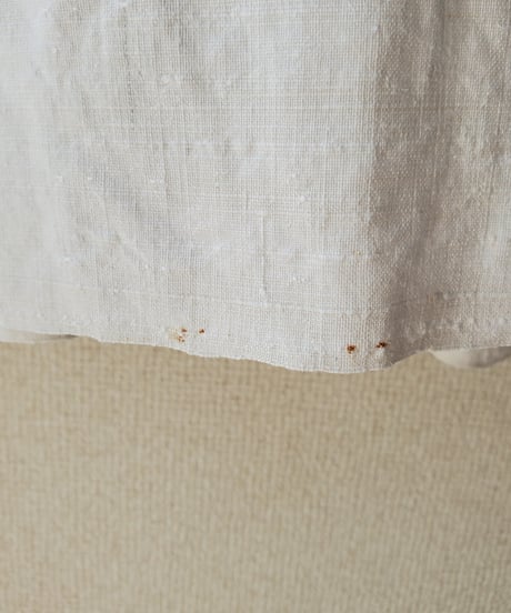 【Seek an nur】1890-1920's French Antique Linen Smock
