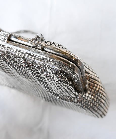 【Goods】Vintage Metallic Mesh Evening Bag