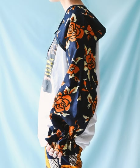 【tiny yearn】African Batik Balloon Sleeve Bolero