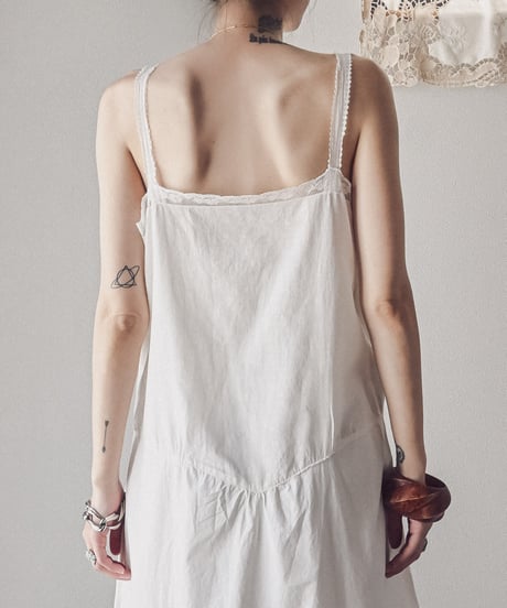 【Seek an nur】1920's antique cotton night dress
