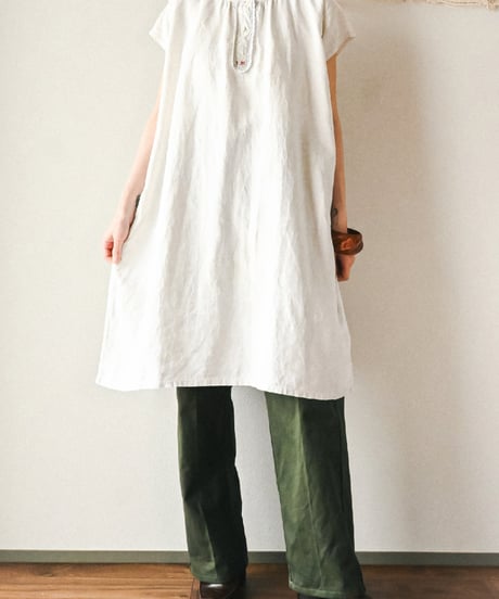 【Seek an nur】1910~30's French antique night dress
