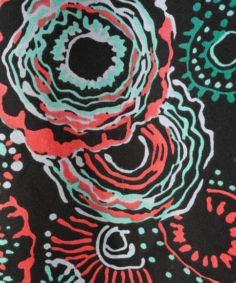 【Seek an nur】1970's Euro Art Maxi Dress