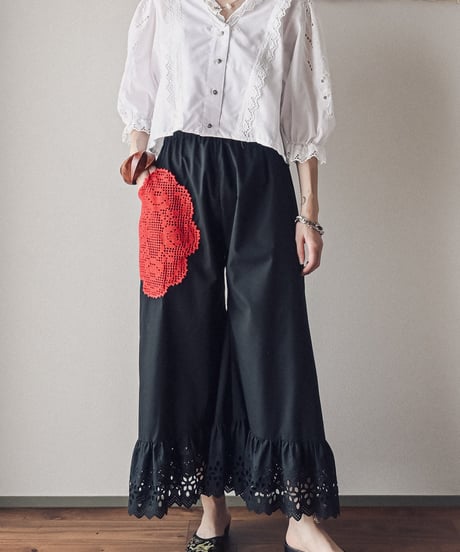 【Seek an nur】Euro petticoat reworked pants