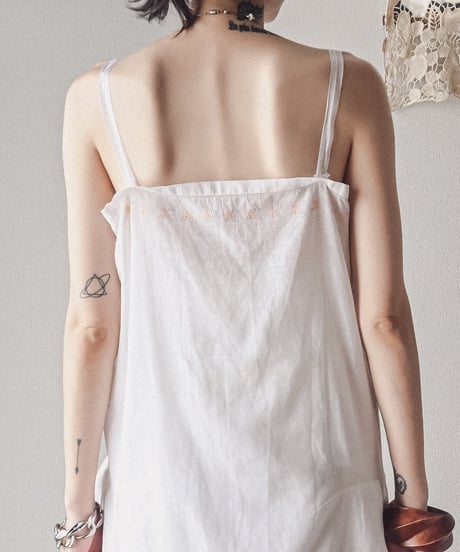 【Seek an nur】1900-20's antique cotton night dress
