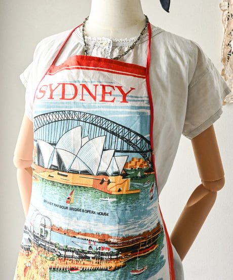 【curoam】Heil Sydney linen souvenir apron