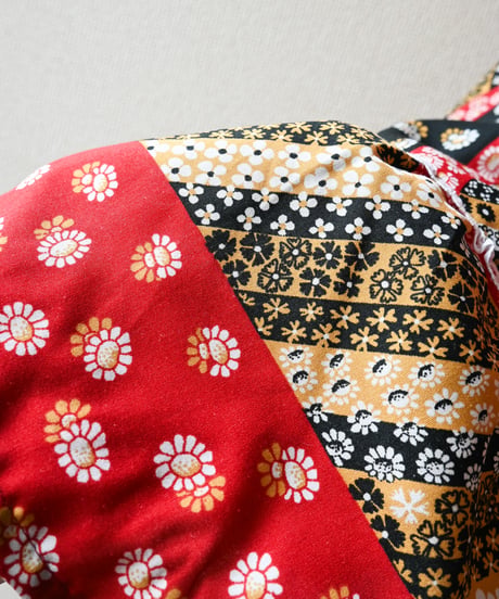 【tiny yearn】1970's Euro Floral Maxi Dress