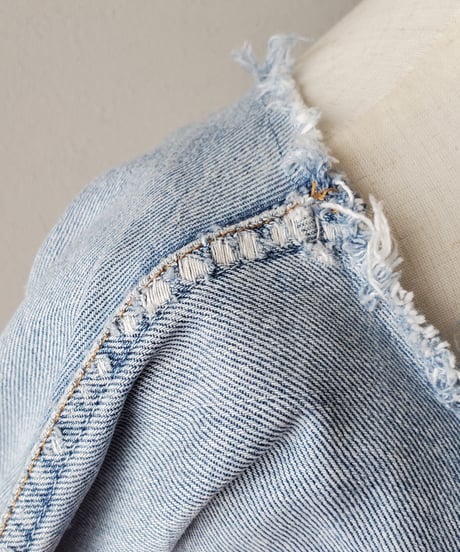 【curoam】Levi's denim pants reworked jacket