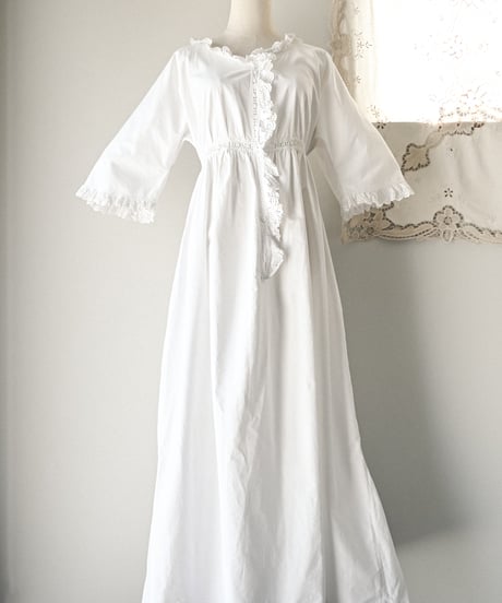 【Seek an nur】Early 20th c. night gown dress