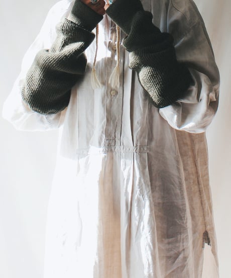 【Seek an nur】Military Lib Knit Arm Warmer