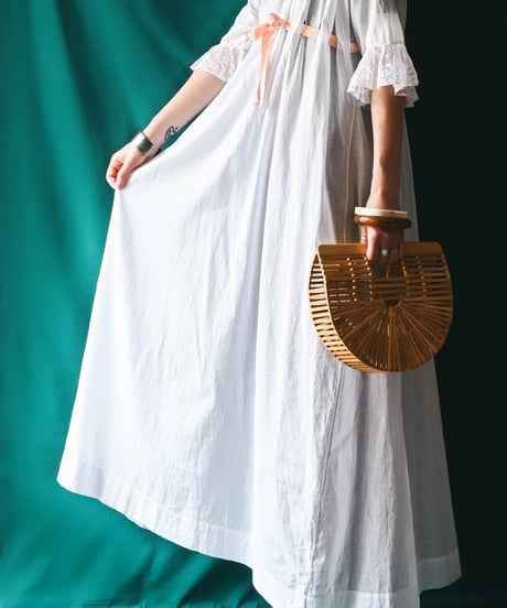 【Seek an nur】⁡French Antique Lace Night Dress
