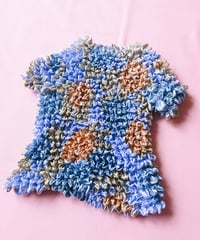【tiny yearn】Euro Floral Popcorn Tops
