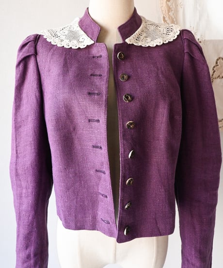 【Seek an nur】Tyrolean Linen Trachten Jacket